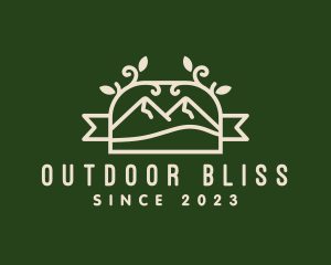 Outdoor Mountain Camp  logo design