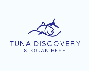 Tuna Sea Fish logo design