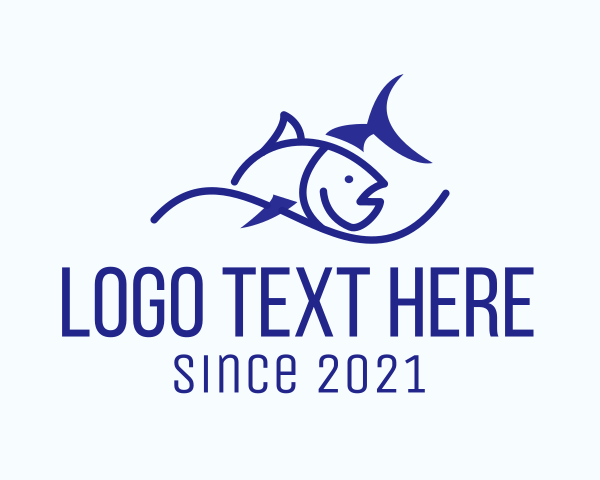 Aquaculture logo example 1