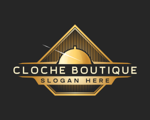 Premium Cloche Culinary logo design