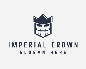 Medieval Mad King logo design