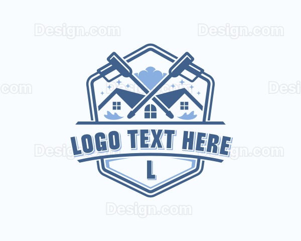 Pressure Washing Roof Cleaner Logo