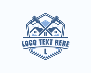 Pressure Washing Roof Cleaner Logo