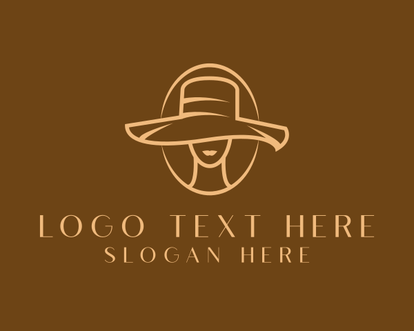Floppy Hat logo example 2