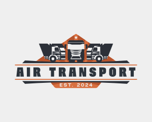 Truck Cargo Logistics logo design