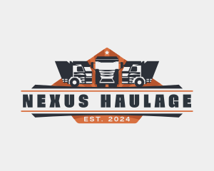 Truck Cargo Logistics logo design