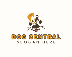 Pet Dog Paw logo design