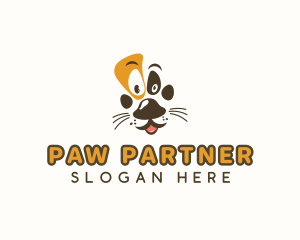 Pet Dog Paw logo design