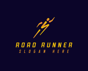 Athletic Sports Runner logo design