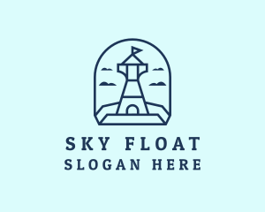 Sky Lighthouse Turret  logo design