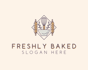 Whisk Confectionery Baker logo design