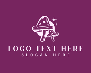 Shroom Fungi Mushroom logo