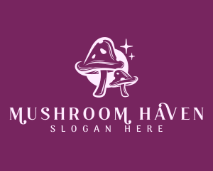 Shroom Fungi Mushroom logo