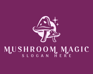 Shroom Fungi Mushroom logo