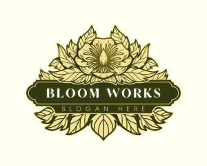 Tulip Flower Garden logo design