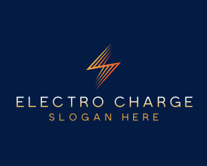 Electric Thunder Bolt logo design