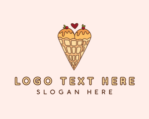 Heart Ice Cream Boobs logo