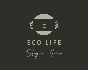 Nature Plant Leaf logo design