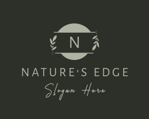 Nature Plant Leaf logo design