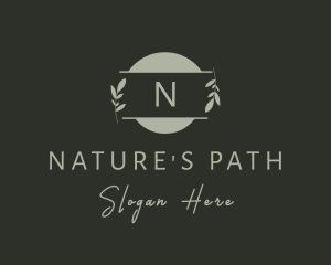 Nature Plant Leaf logo design