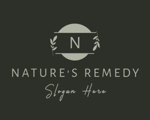 Nature Plant Leaf logo design