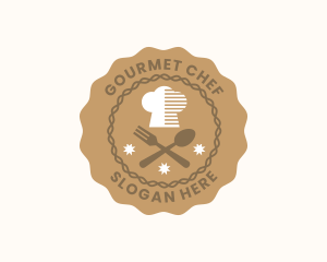 Chef Gourmet Restaurant logo design