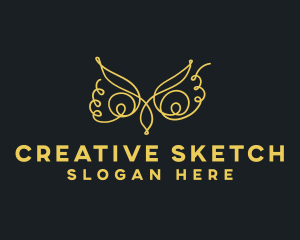 Creative Owl Doodle logo design