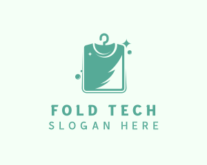 Clothes Folded Shirt  logo design