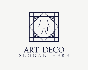 Antique Frame Lamp logo design