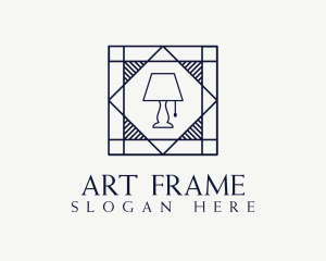 Antique Frame Lamp logo design