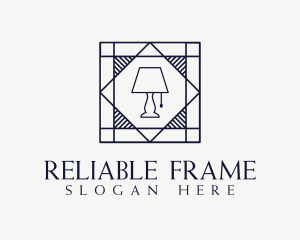 Antique Frame Lamp logo design