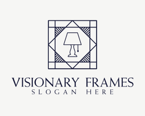 Antique Frame Lamp logo design