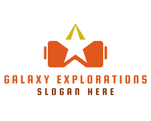 Star VR Goggles logo design