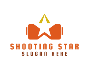 Star VR Goggles logo design