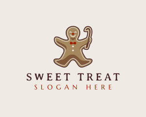 Sweet Gingerbread Cookie logo design