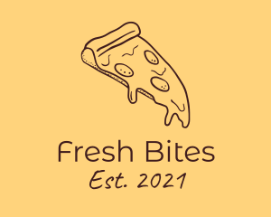 Pizzeria Pizza Slice  logo