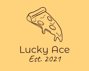 Pizzeria Pizza Slice  logo design