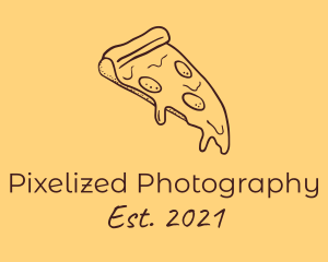 Pizzeria Pizza Slice  logo design