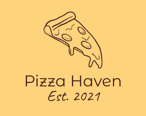 Pizzeria Pizza Slice  logo