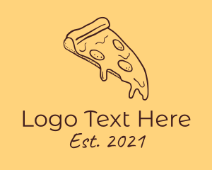 Pizzeria Pizza Slice  logo