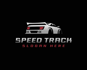Transportation Race Car Logo