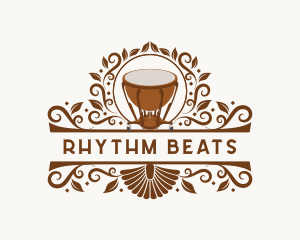 Timpani Musical Drum logo design
