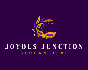 Masquerade Party Celebration logo