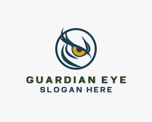 Wild Animal Eye Lens logo design