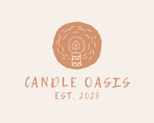 Organic Handmade Candle logo