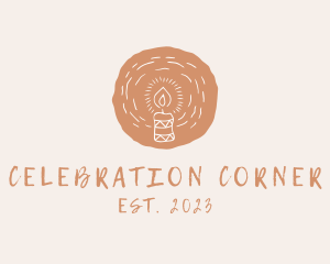 Organic Handmade Candle logo design