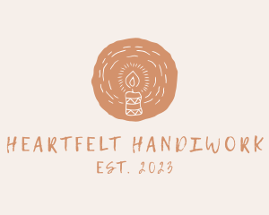 Organic Handmade Candle logo