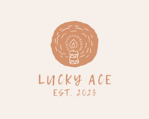 Organic Handmade Candle logo design