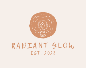 Organic Handmade Candle logo design