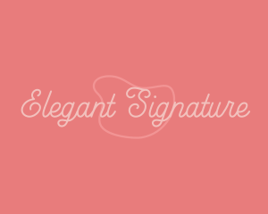 Beauty Cosmetics Feminine logo design